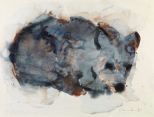 Constant Nieuwenhuys-Le chien bleu, 1989