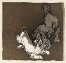 Constant Nieuwenhuys-Spelende honden, 1991