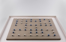 Constant Nieuwenhuys-Compositie met blauwe en witte blokjes, 1953-2
