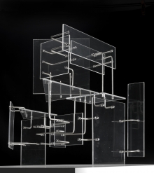 Constant Nieuwenhuys-Construction with Transparent Planes, 1954