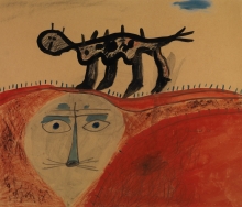Constant Nieuwenhuys-Het onrecht, 1950