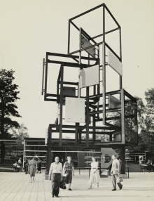 Constant Nieuwenhuys-Monument voor de wederopbouw, 1955