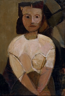 Constant Nieuwenhuys-Portret van Matie II, 1946
