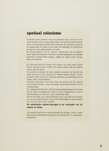 Constant Nieuwenhuys-VOOR EEN SPATIAAL COLORISME, pag 06, 1953